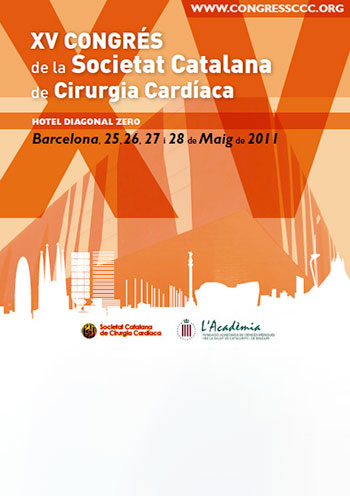 Portada XV Congrés de la Societat Catalana de Cirurgia Cardíaca