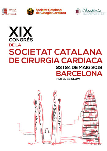 Portada XIX Congrés de la Societat Catalana de Cirurgia Cardíaca